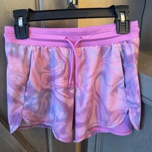 All in Motion Girls Running Shorts | Pink Purple Size 7/8